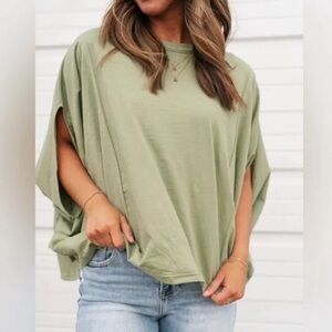 Chic Olive Women's Short Sleeve Top